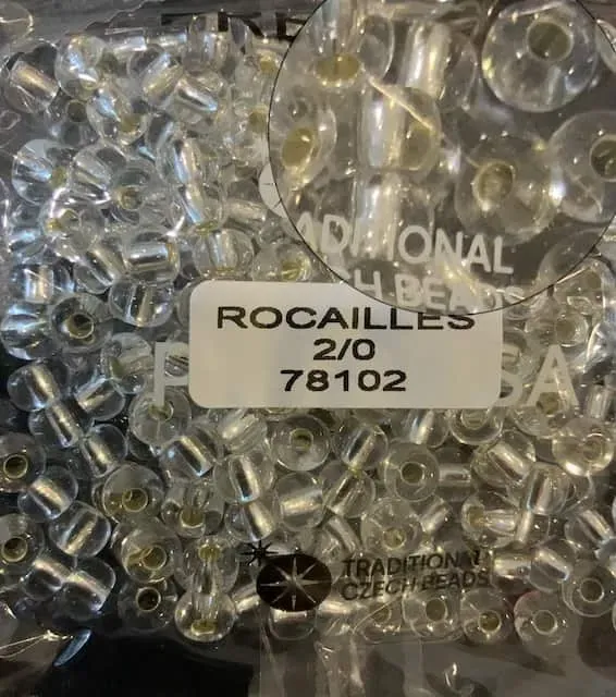 Preciosa Round Seed Beads 78102 2/0 3.5 Oz