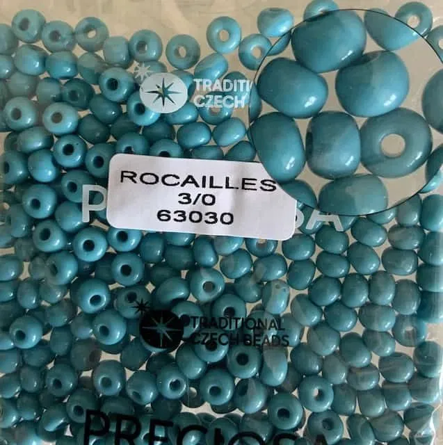 Preciosa Round Seed Beads 63030 3/0 3.5 Oz