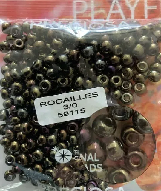 Preciosa Round Seed Beads 59115 3/0 3.5 Oz