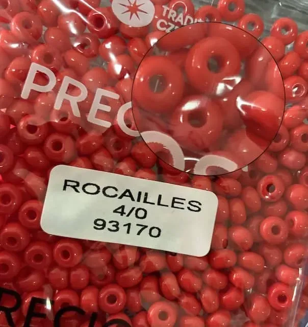 Preciosa Round Seed Beads 93170 4/0 3.5 Oz