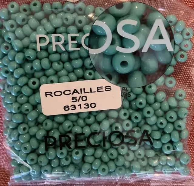 Preciosa Round Seed Beads 63130 5/0 3.5 Oz