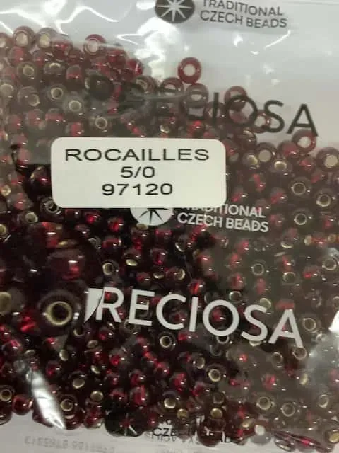 Preciosa Round Seed Beads 97120 5/0 3.5 Oz