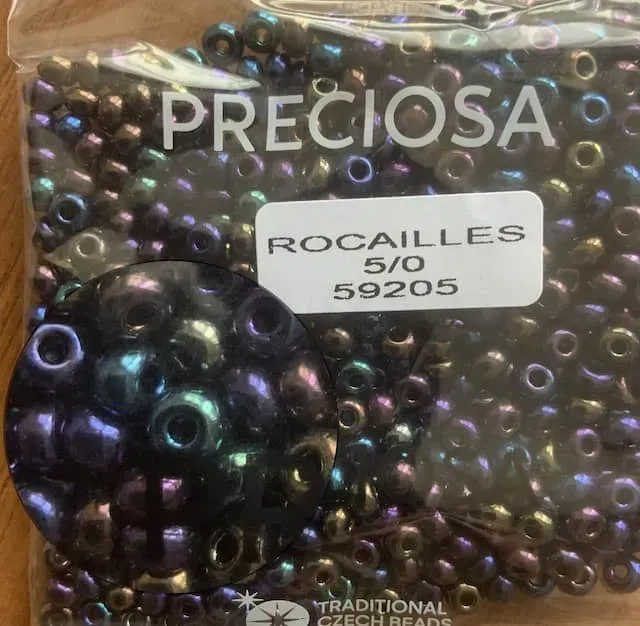 Preciosa Round Seed Beads 59205 5/0 3.5 Oz