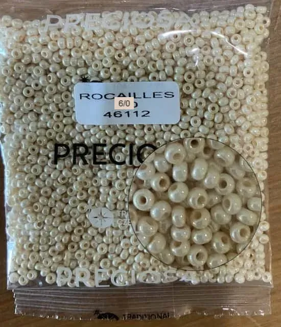Preciosa Round Seed Beads 46112 6/0 3.5 Oz