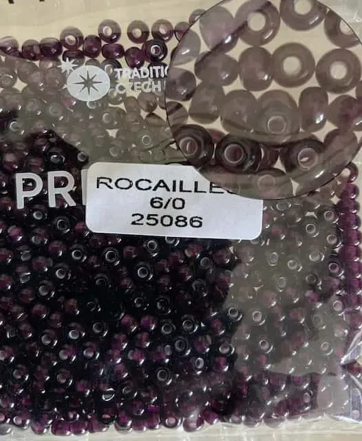 Preciosa Round Seed Beads 25086 6/0 3.5 Oz