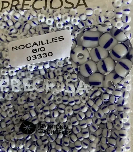 Preciosa Round Seed Beads 03330 6/0 3.5 Oz