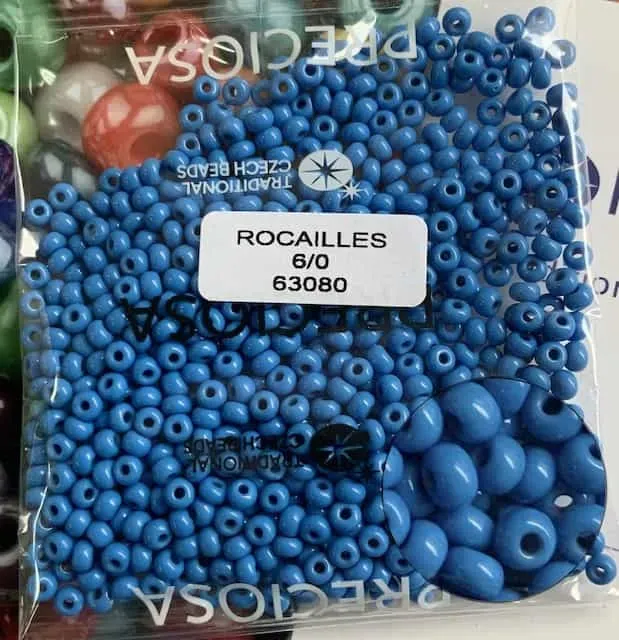 Preciosa Round Seed Beads 63080 6/0 50 gr. 1.7 Oz