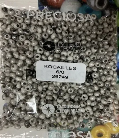 Preciosa Round Seed Beads 26249 6/0 3.5 Oz
