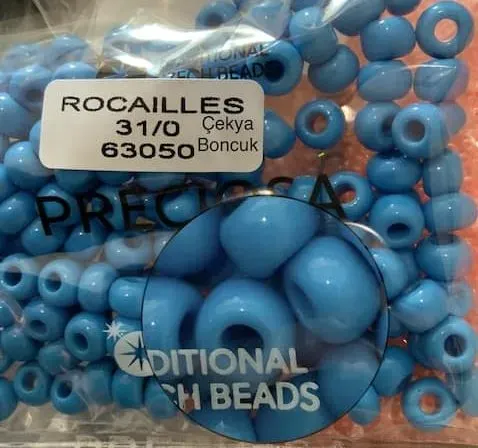 Preciosa Round Seed Beads 63050 31/0 3.5 Oz