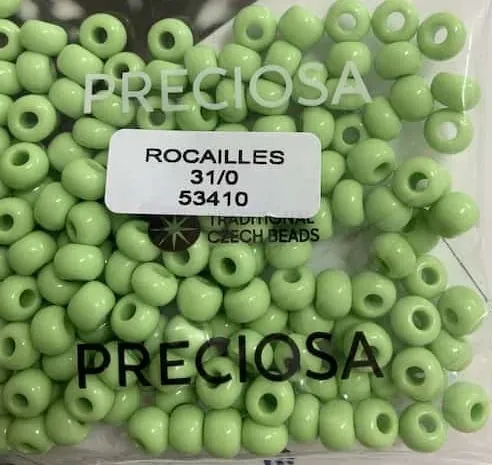 Preciosa Round Seed Beads 53410 31/0 3.5 Oz