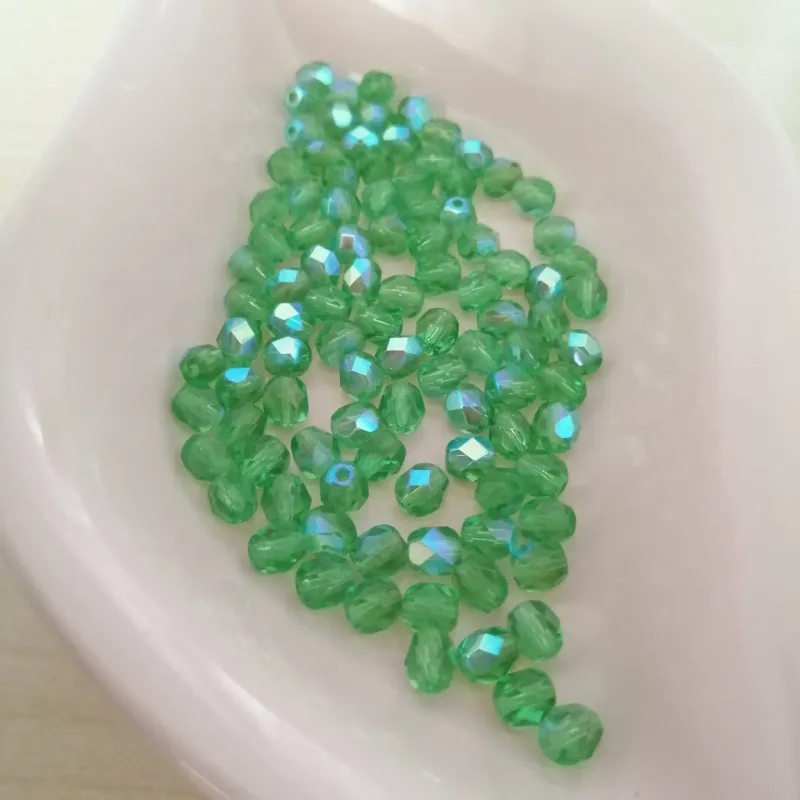 Preciosa Fire Polished Beads FP 6mm 50020-28701 100 Pcs 12