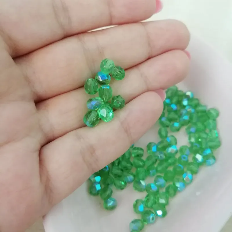 Preciosa Fire Polished Beads FP 6mm 50020-28701 100 Pcs 4