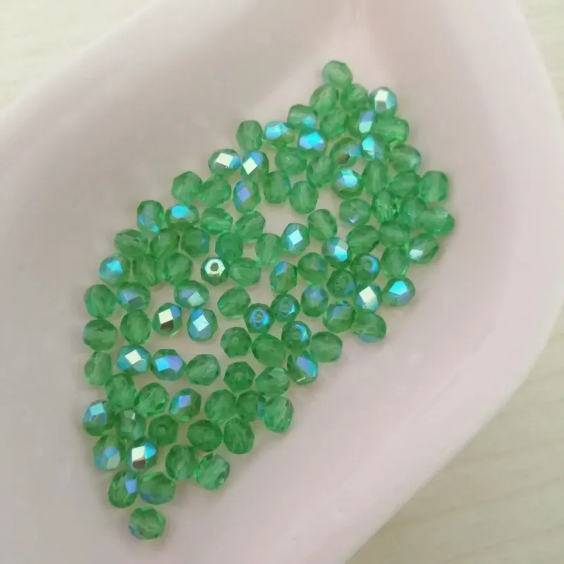 Preciosa Fire Polished Beads FP 6mm 50020-28701 100 Pcs 6