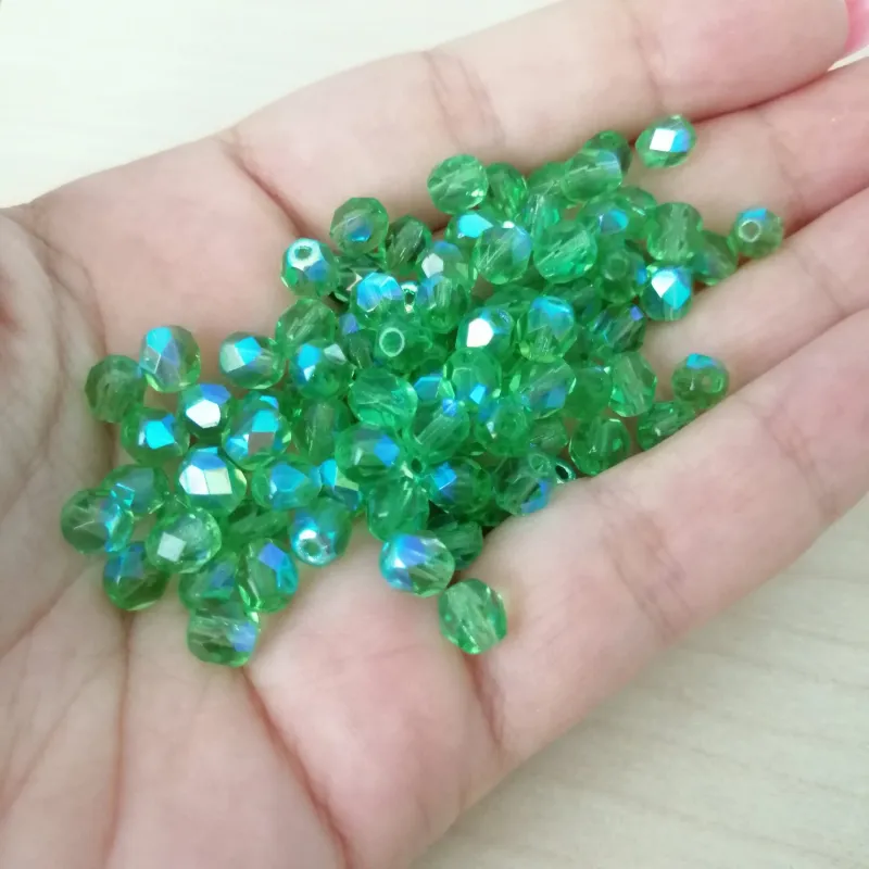 Preciosa Fire Polished Beads FP 6mm 50020-28701 100 Pcs 8