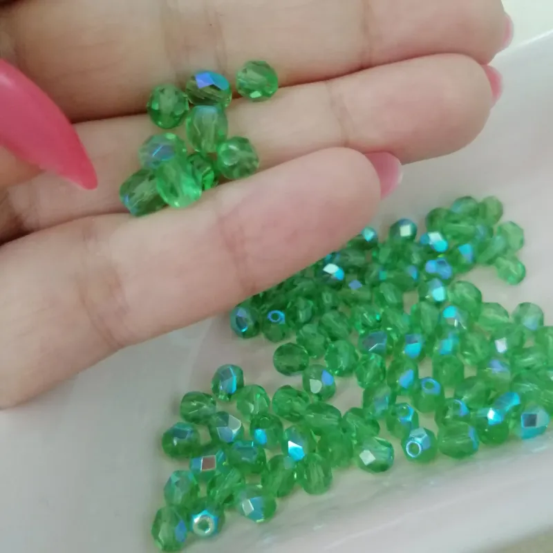 Preciosa Fire Polished Beads FP 6mm 50020-28701 100 Pcs 9