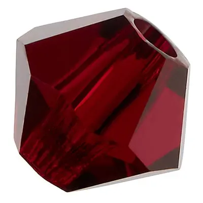 Preciosa Crystal Beads 3mm Red 90090 110 Pcs Pyramid