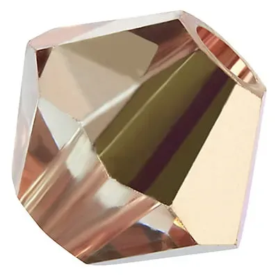 Preciosa Crystal Beads 3mm 00030-271 Capri Gold 110 Pcs Pyramid