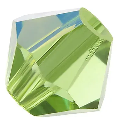 Preciosa Crystal Beads 3 mm 50000 Light Green 110 Pcs Pyramid