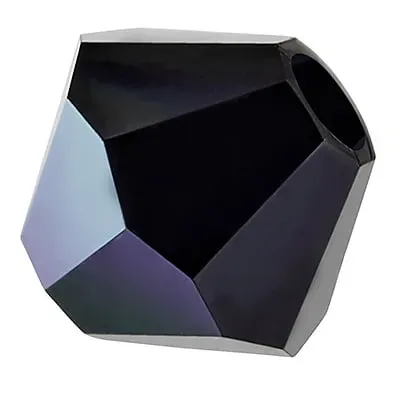 Preciosa Crystal Beads 3 mm 23980 Black 110 Pcs Pyramid