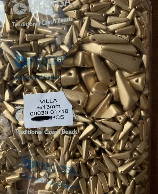 Preciosa Villa Beads 1.76 Oz 6/13mm 00030-01710 100 Pcs