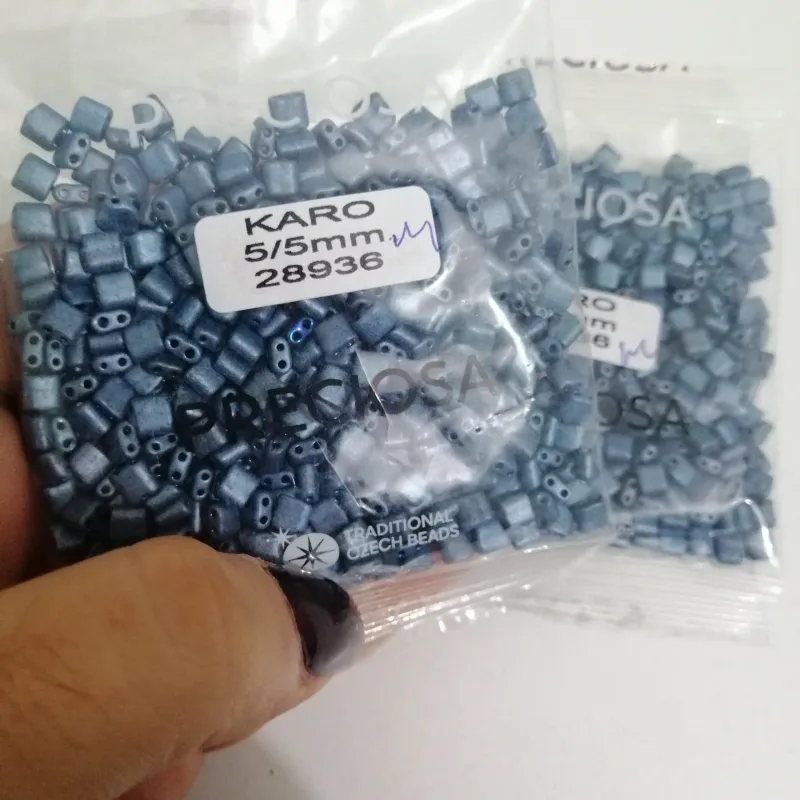 Preciosa Karo Beads 28936 5/5mm 3.5 Oz Matte 5