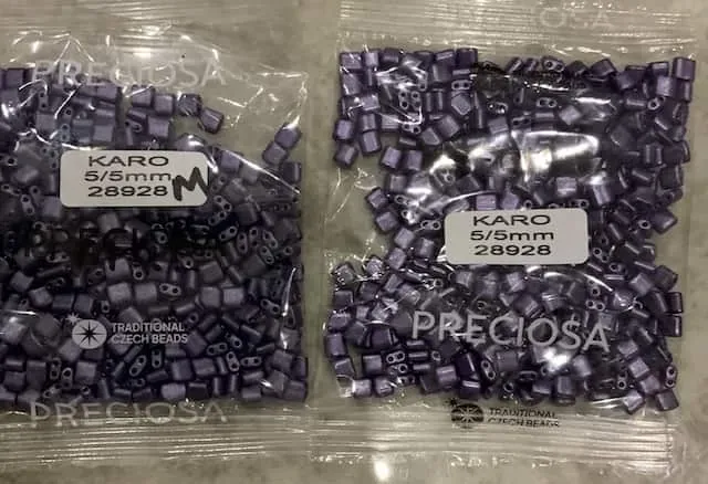 Preciosa Karo Beads 28928 5/5mm 3.5 Oz Matte 5