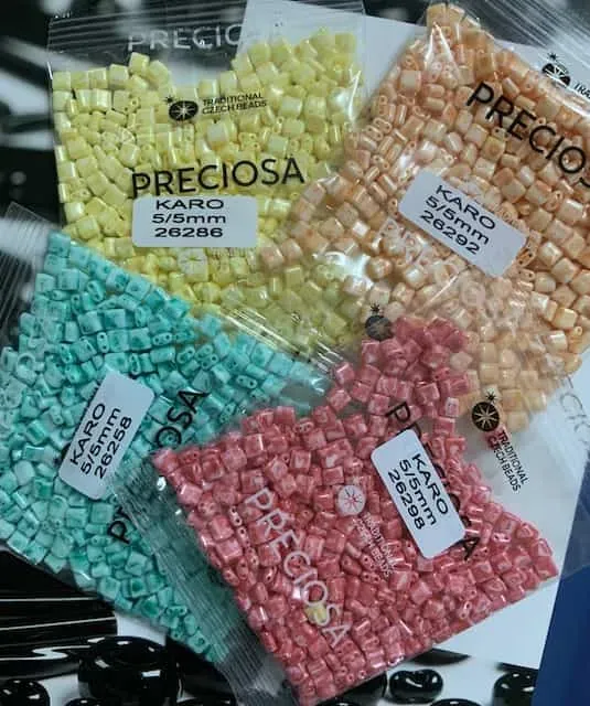 Preciosa Karo Beads 26258 5/5mm 3.5 Oz