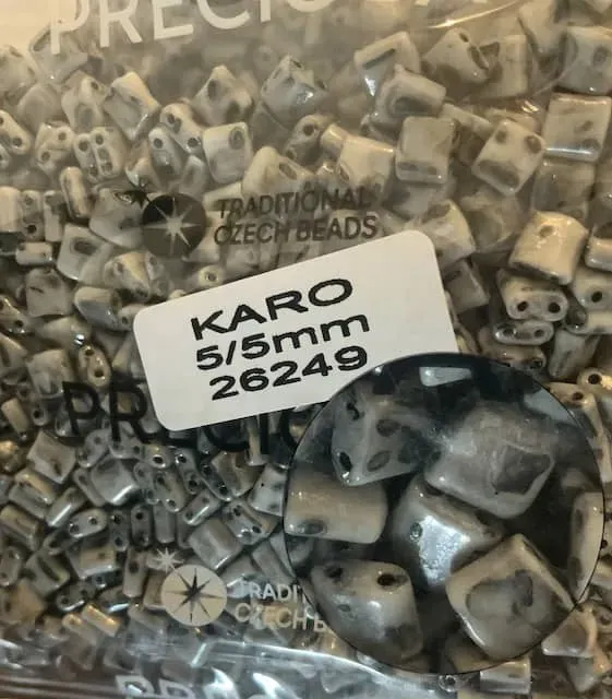 Preciosa Karo Beads 26249 5/5mm 3.5 Oz