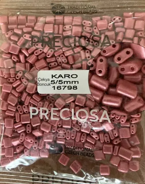 Preciosa Karo Beads 16798 5/5mm 3.5 Oz