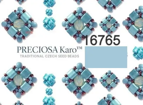 Preciosa Karo Beads 16765 5/5mm  3.5 Oz