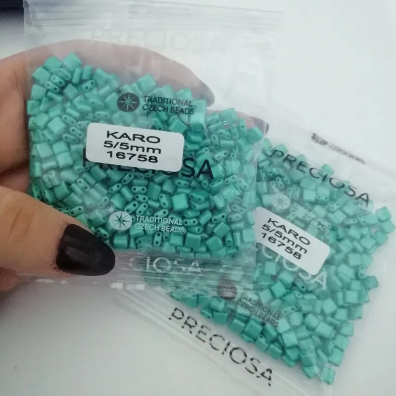 Preciosa Karo Beads 16758 5/5mm 3.5 Oz 2
