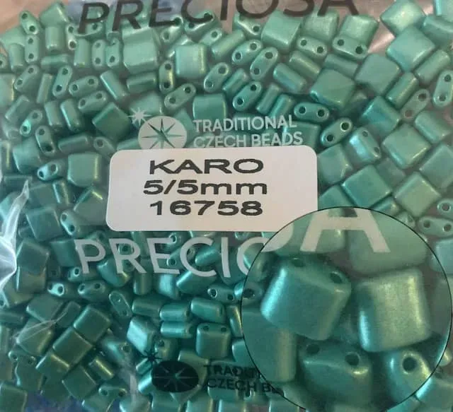 Preciosa Karo Beads 16758 5/5mm 3.5 Oz 5