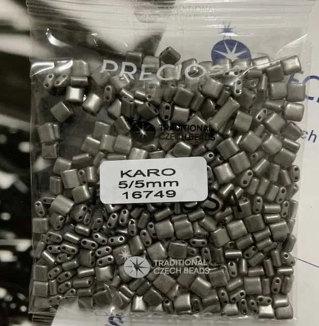 Preciosa Karo Beads 16749 5/5mm 3.5 Oz