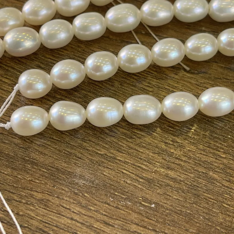 Lonjew Real Pearls 6-7mm AAA Grade Quality Approx 48 Pcs One Strand — photo 13