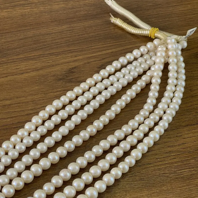 Lonjew Real Pearls 9-9.5mm A+ Grade Quality Approx 50 Pcs One Strand HM055 — photo 15