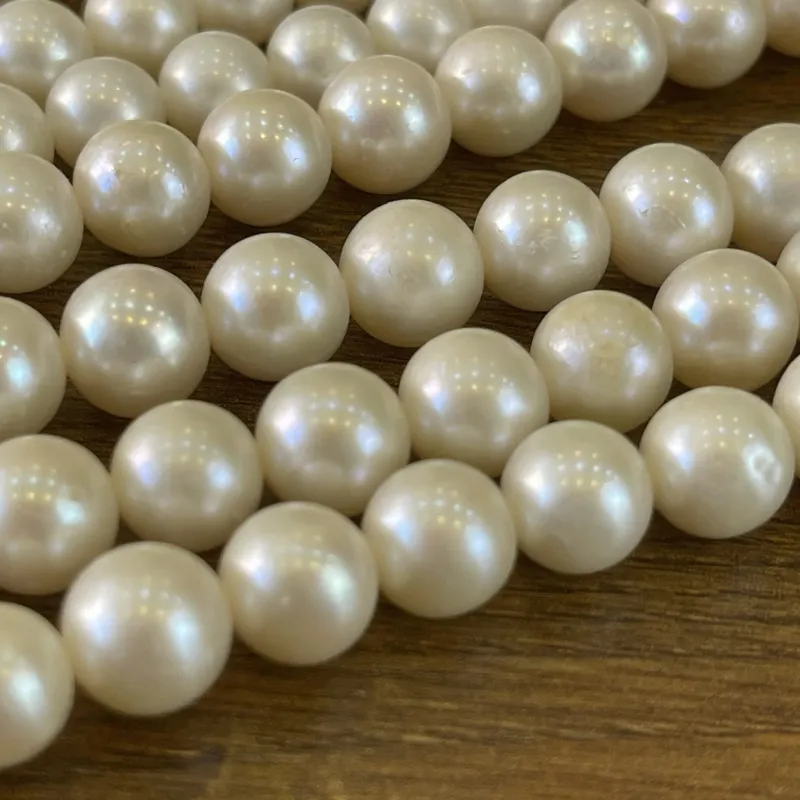 Lonjew Real Pearls 9-9.5mm A+ Grade Quality Approx 50 Pcs One Strand HM055 2