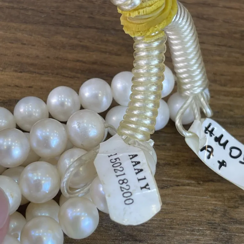 Lonjew Real Pearls 9-9.5mm A+ Grade Quality Approx 50 Pcs One Strand HM055 3