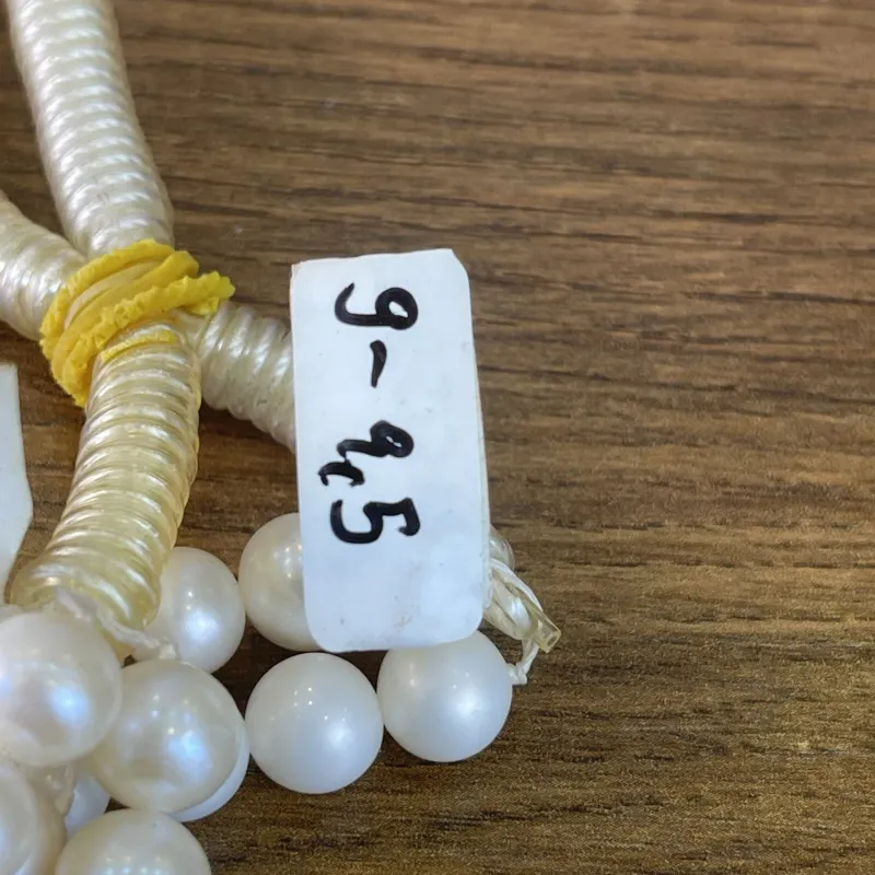 Lonjew Real Pearls 9-9.5mm A+ Grade Quality Approx 50 Pcs One Strand HM055 8