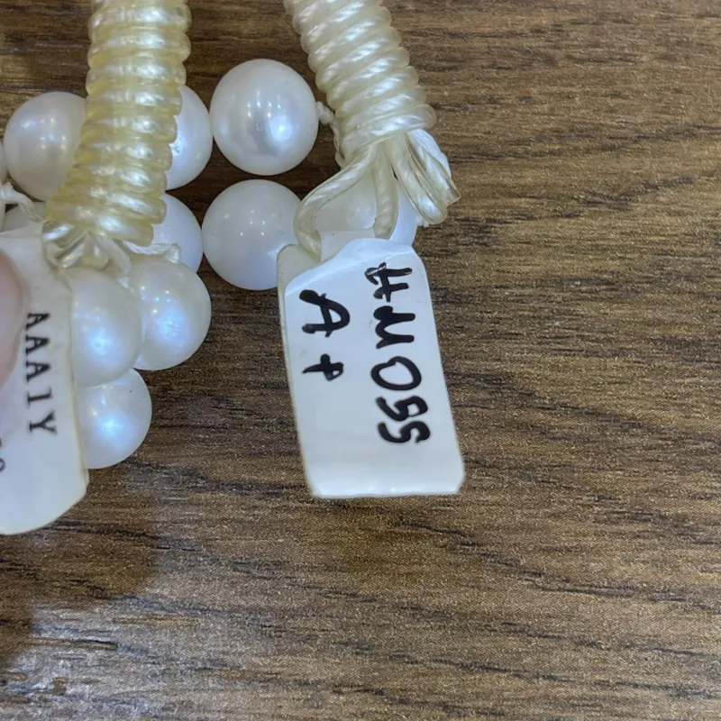 Lonjew Real Pearls 9-9.5mm A+ Grade Quality Approx 50 Pcs One Strand HM055 9