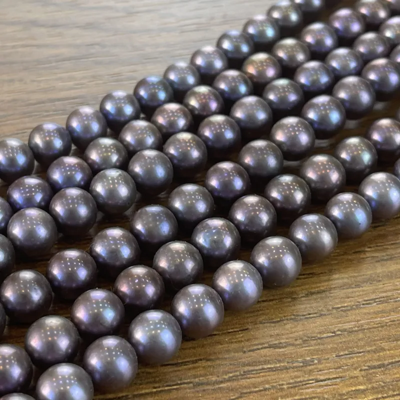 Lonjew Real Pearls 9-10mm AA+ Grade Quality Approx 52 Pcs One Strand RS125 9