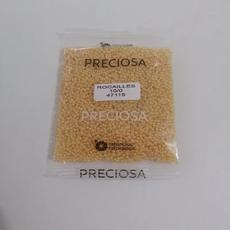 Preciosa Round Seed Beads 47115 10/0 3.5 Oz 2