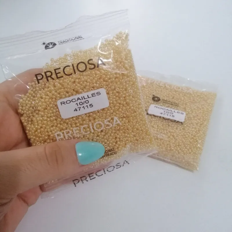 Preciosa Round Seed Beads 47115 10/0 3.5 Oz 3