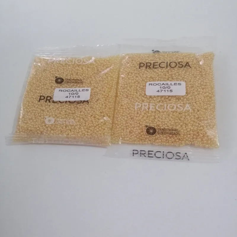 Preciosa Round Seed Beads 47115 10/0 3.5 Oz 4