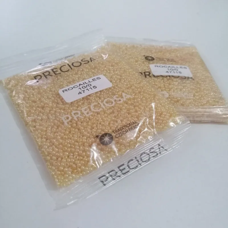 Preciosa Round Seed Beads 47115 10/0 3.5 Oz 5