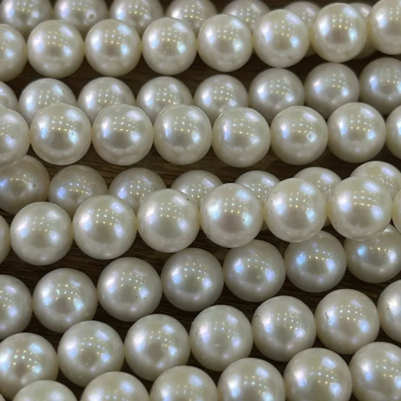 Lonjew Real Pearls 8-8.5mm AAA Grade Quality Approx 50 Pcs One Strand WT130 3