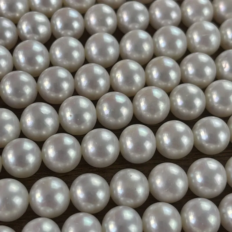 Lonjew Real Pearls 9-10mm AAA Grade Quality Approx 47 Pcs One Strand GP200 — photo 27