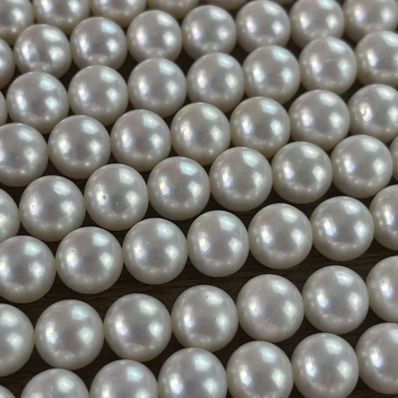 Lonjew Real Pearls 9-10mm AAA Grade Quality Approx 47 Pcs One Strand GP200 — photo 29