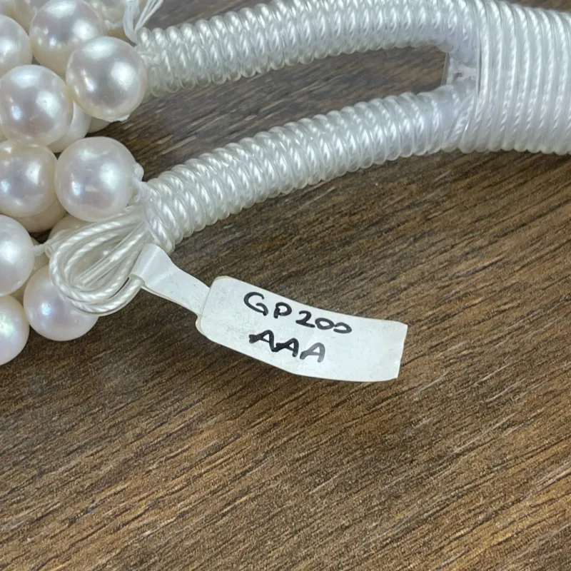 Lonjew Real Pearls 9-10mm AAA Grade Quality Approx 47 Pcs One Strand GP200 — photo 30
