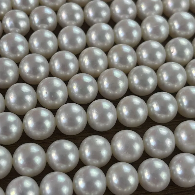Lonjew Real Pearls 9-10mm AAA Grade Quality Approx 47 Pcs One Strand GP200 — photo 31