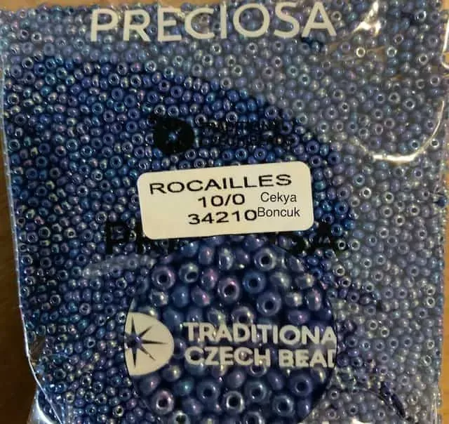 Preciosa Round Seed Beads 34210 10/0 3.5 oz